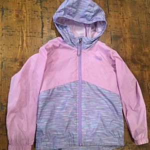 North Face Toddler Hooded Jacket, Size 5.